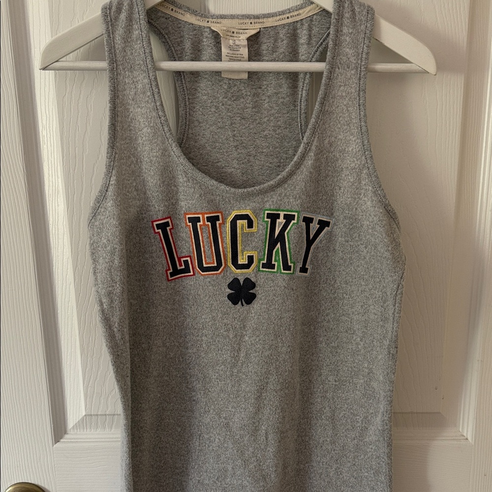 Lucky 🍀 Brand tank top
